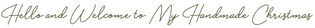My Handmade Christmas 4 ABOUT ME TITLE GREEN